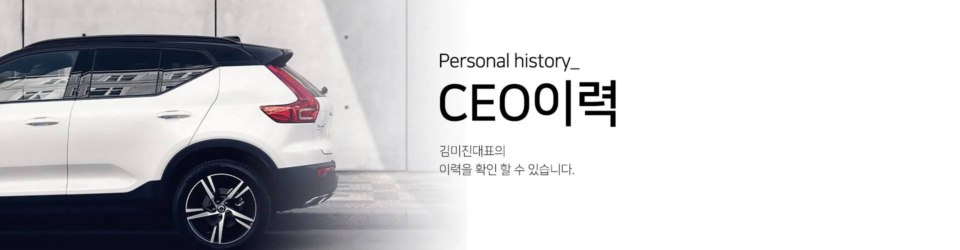 대표이력