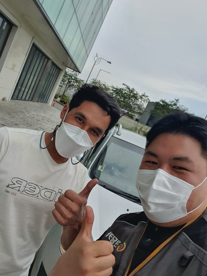 외국인 남자친구를 위한 선물 마티즈 중고 거래 후기