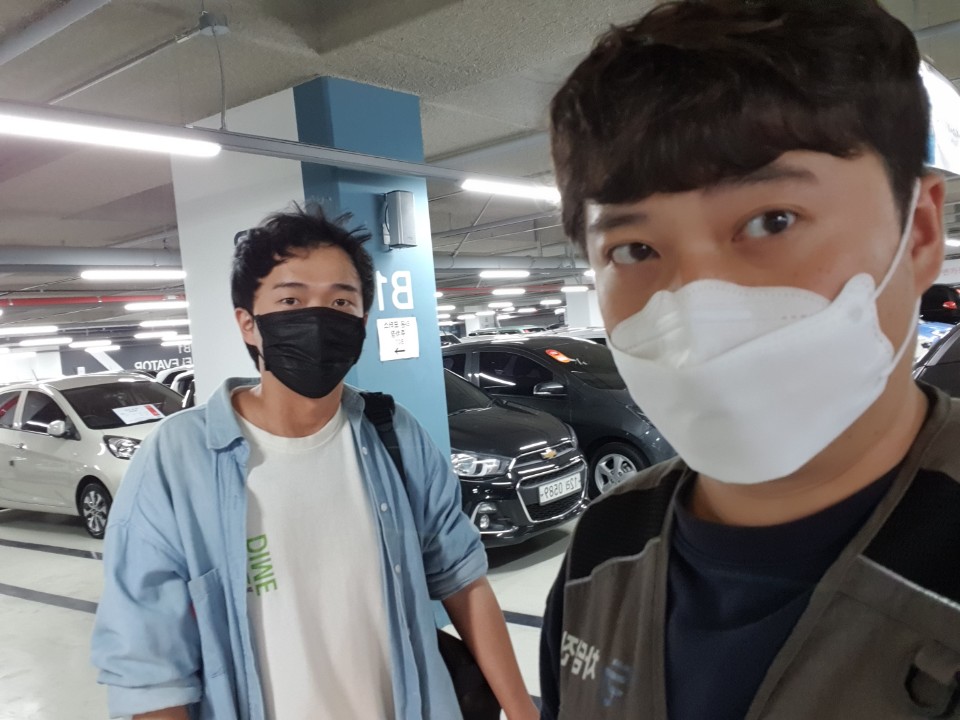 청중고차 진담카 고객님의 연비와 내구성 좋은 SM5 중고 후기